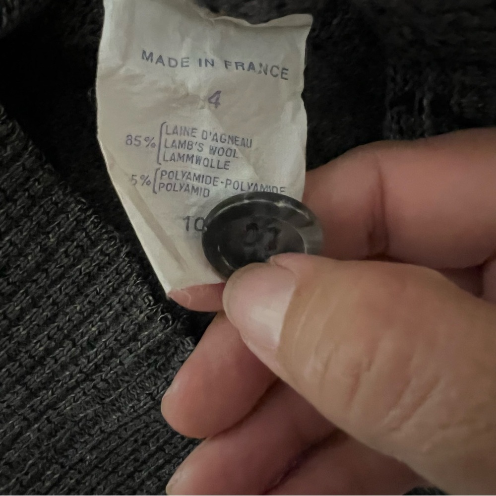 Vintage Bobby Yosten Men’s Lambs Wool Sweater Vest Grandpa Core Coastal Grunge - Picture 5 of 6